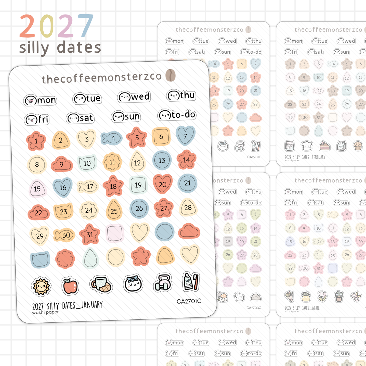 2027 Silly Dates