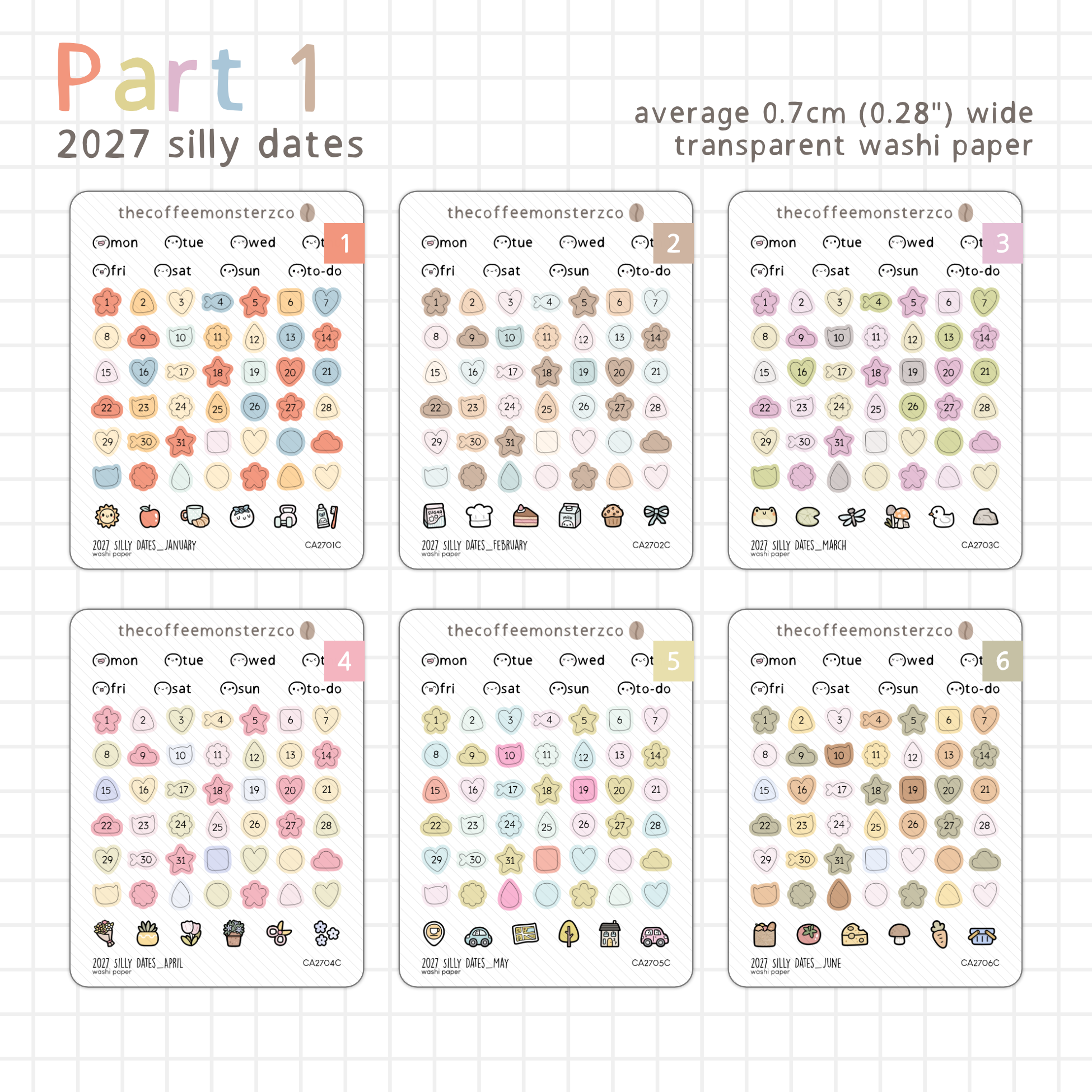2027 Silly Dates