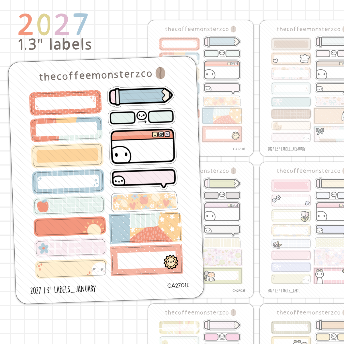 2027 1.3" Labels