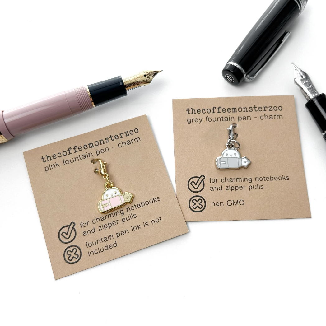 Fountain Pen - Lobster Clasp Charm