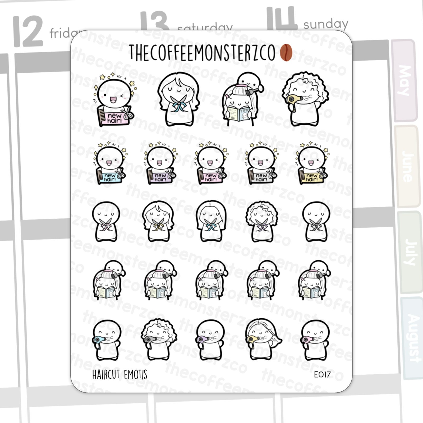 Haircut Emotis