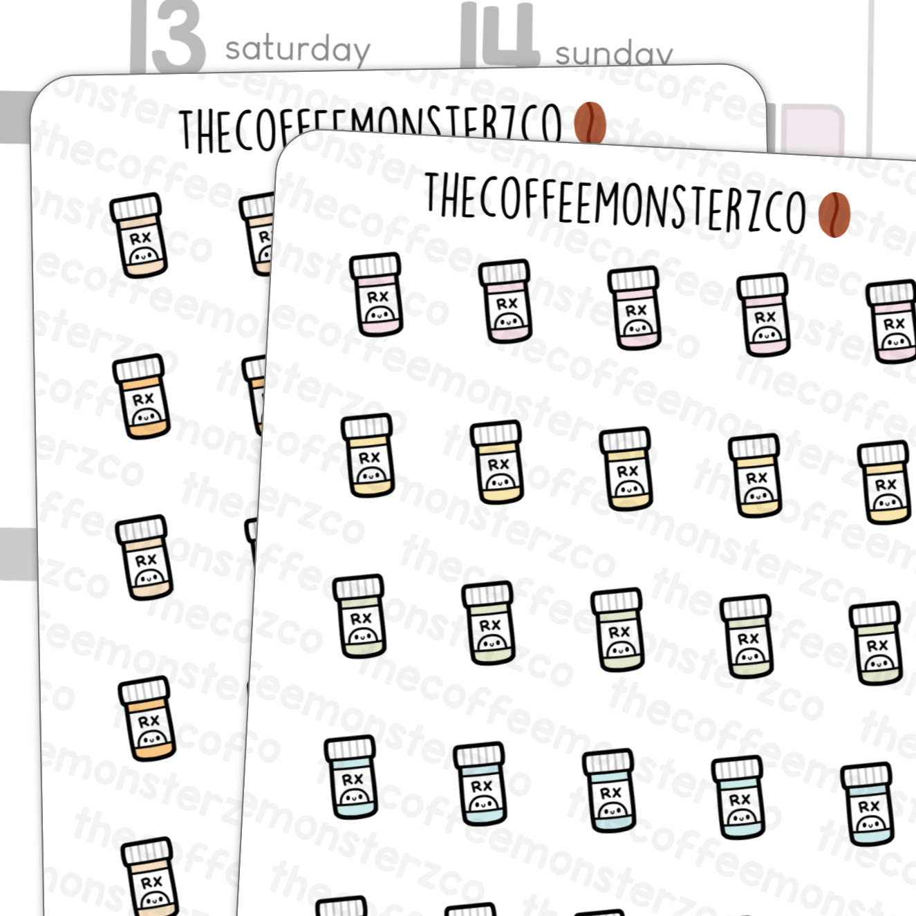 Pill Bottle Doodles (REFORMAT)