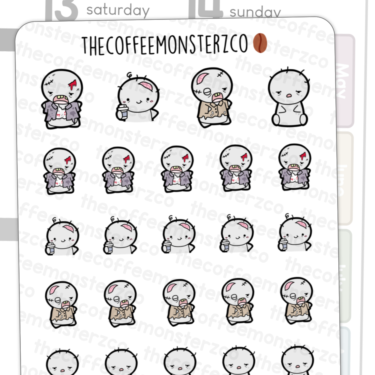 Zombie Emotis