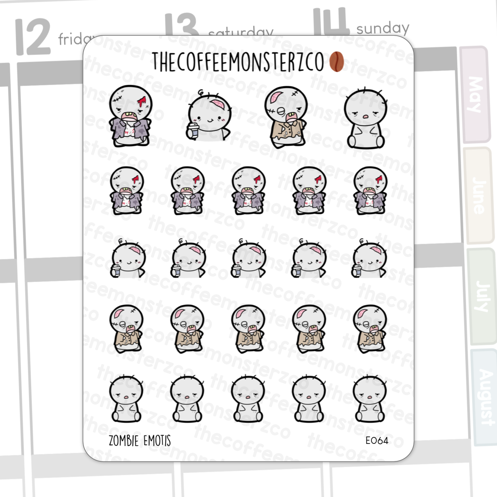 Zombie Emotis