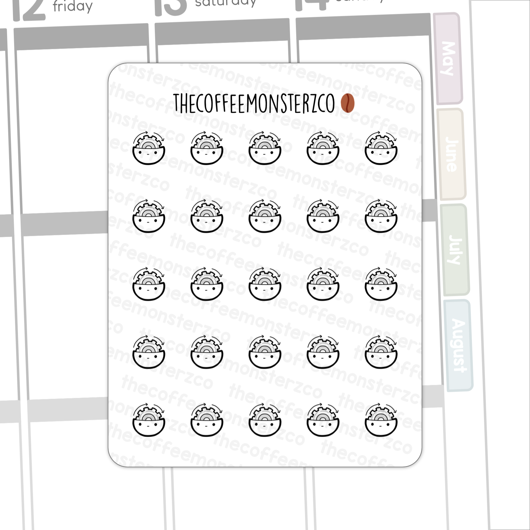 Work Journey Emotis (December 2023 Full Sheets)(FINAL STOCK)