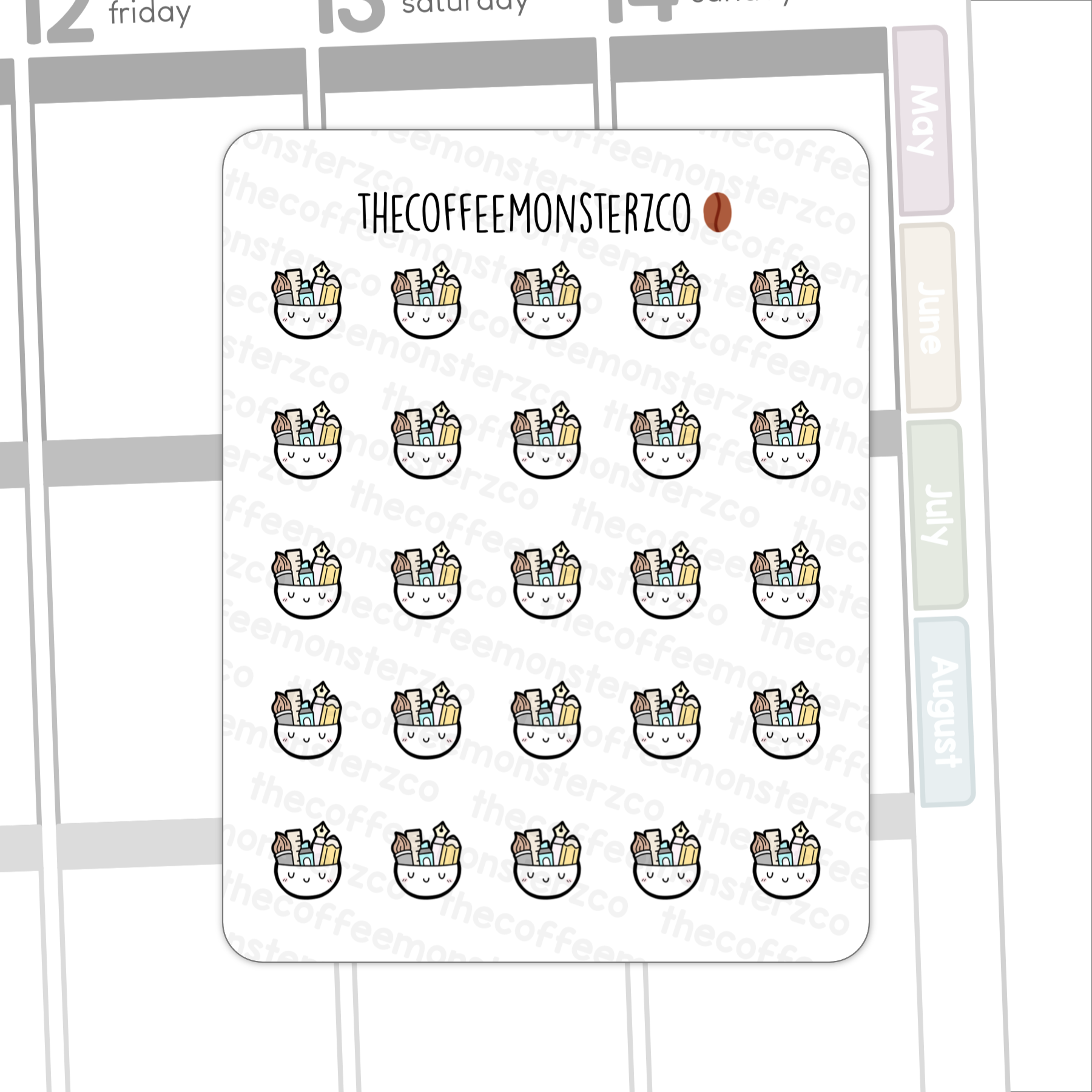 Work Journey Emotis (December 2023 Full Sheets)(FINAL STOCK)