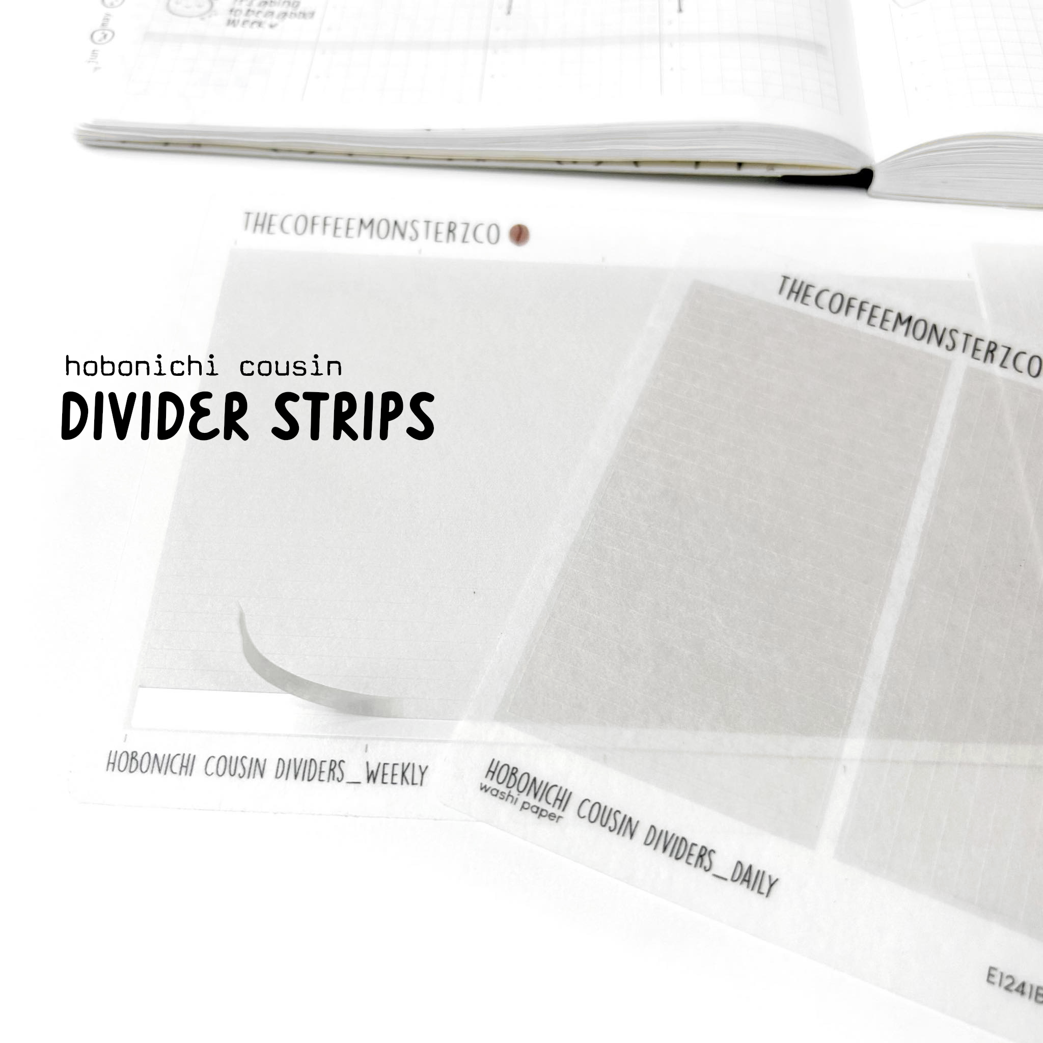 Hobonichi Cousin Dividers