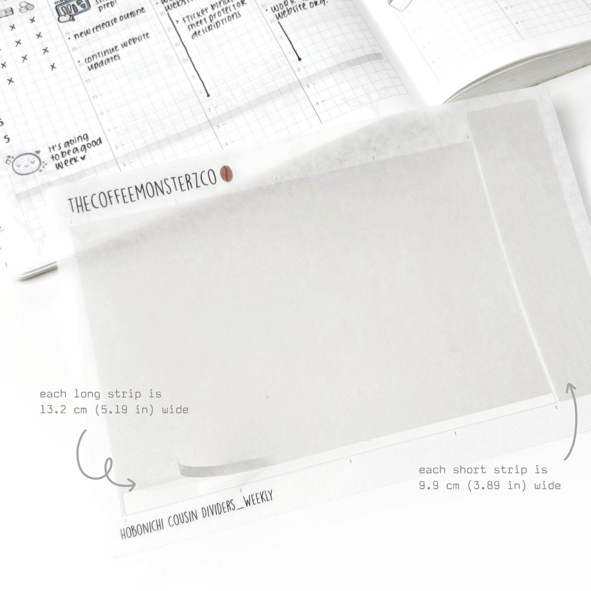 Hobonichi Cousin Dividers