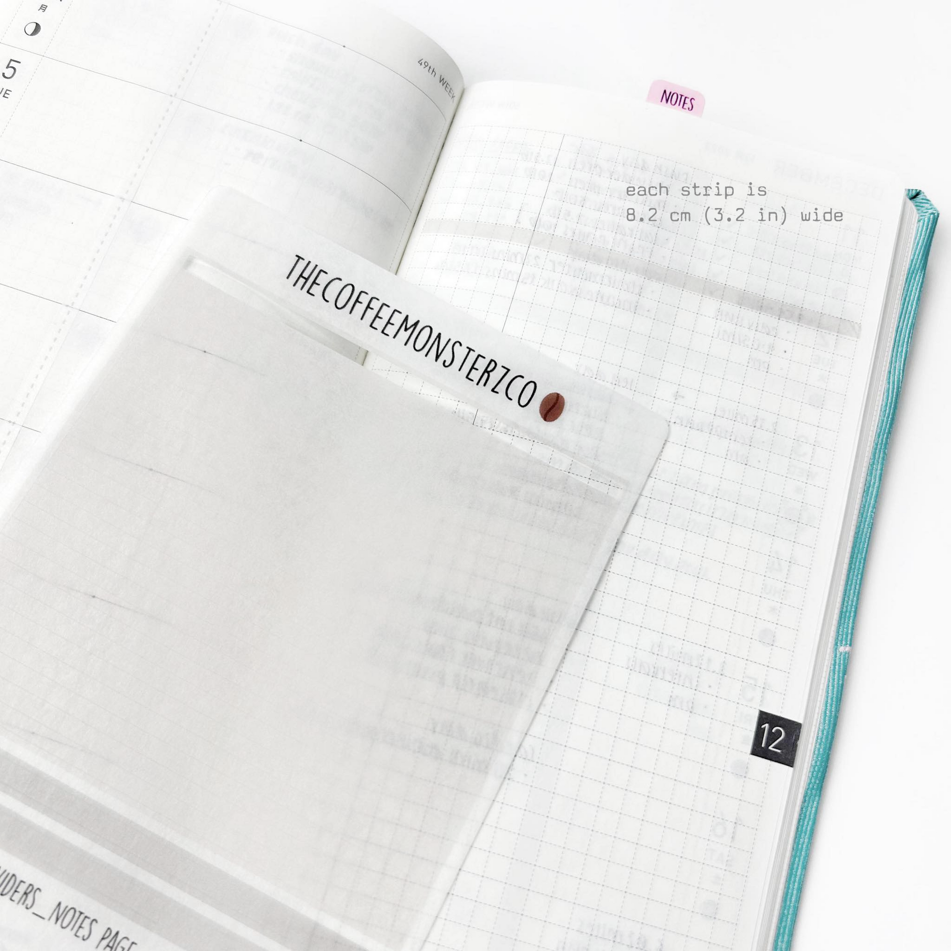Hobonichi Weeks Dividers (FINAL STOCK)