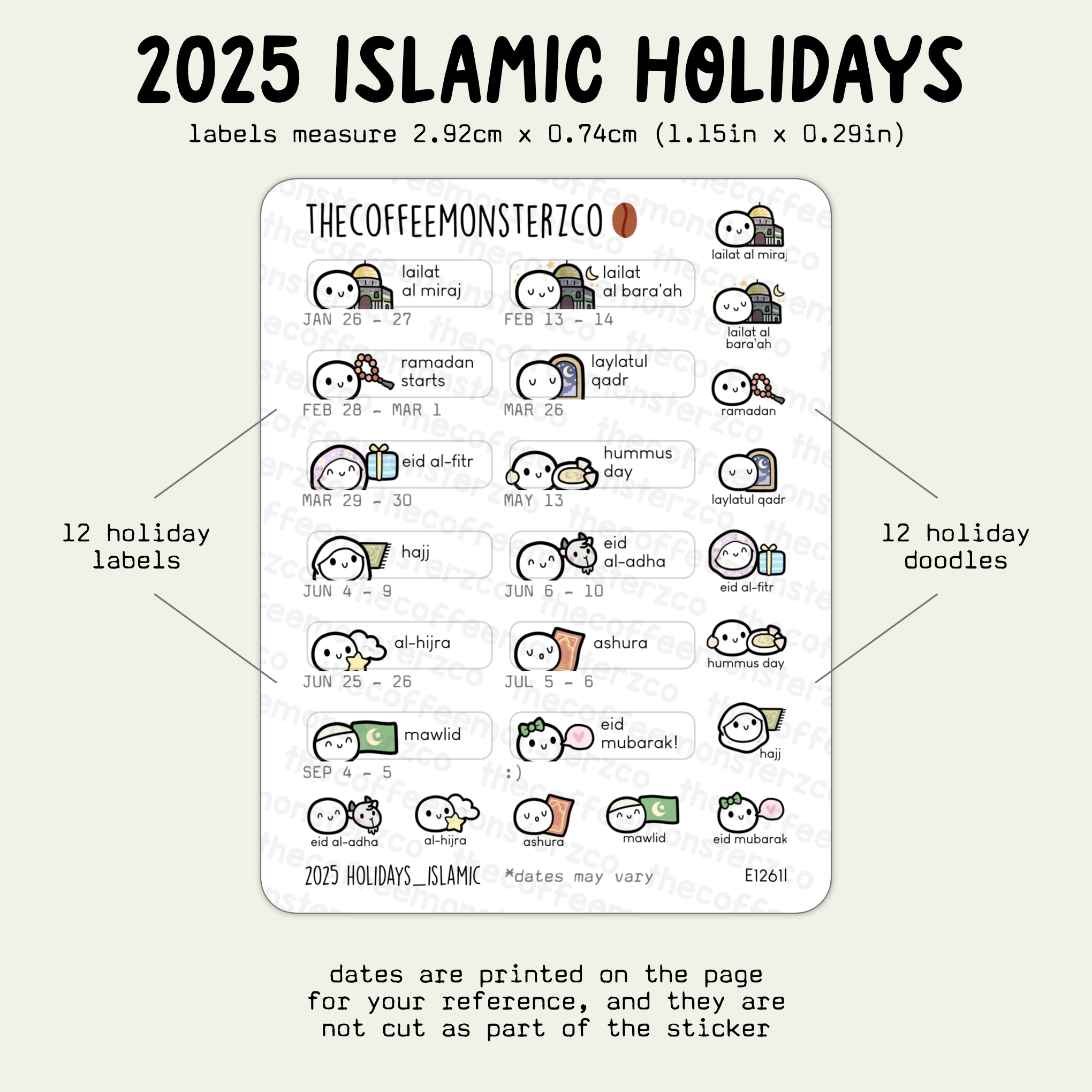 2025 Supplemental Holidays