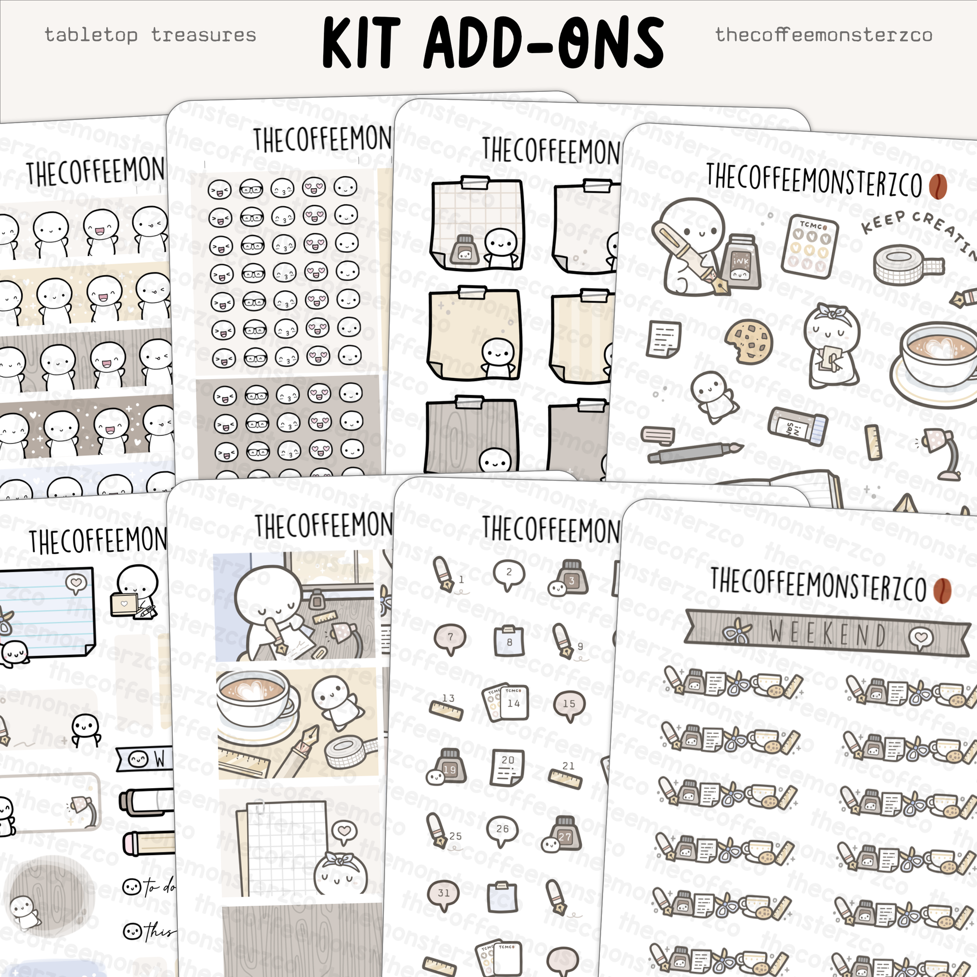 Tabletop Treasures - Kit Add-Ons