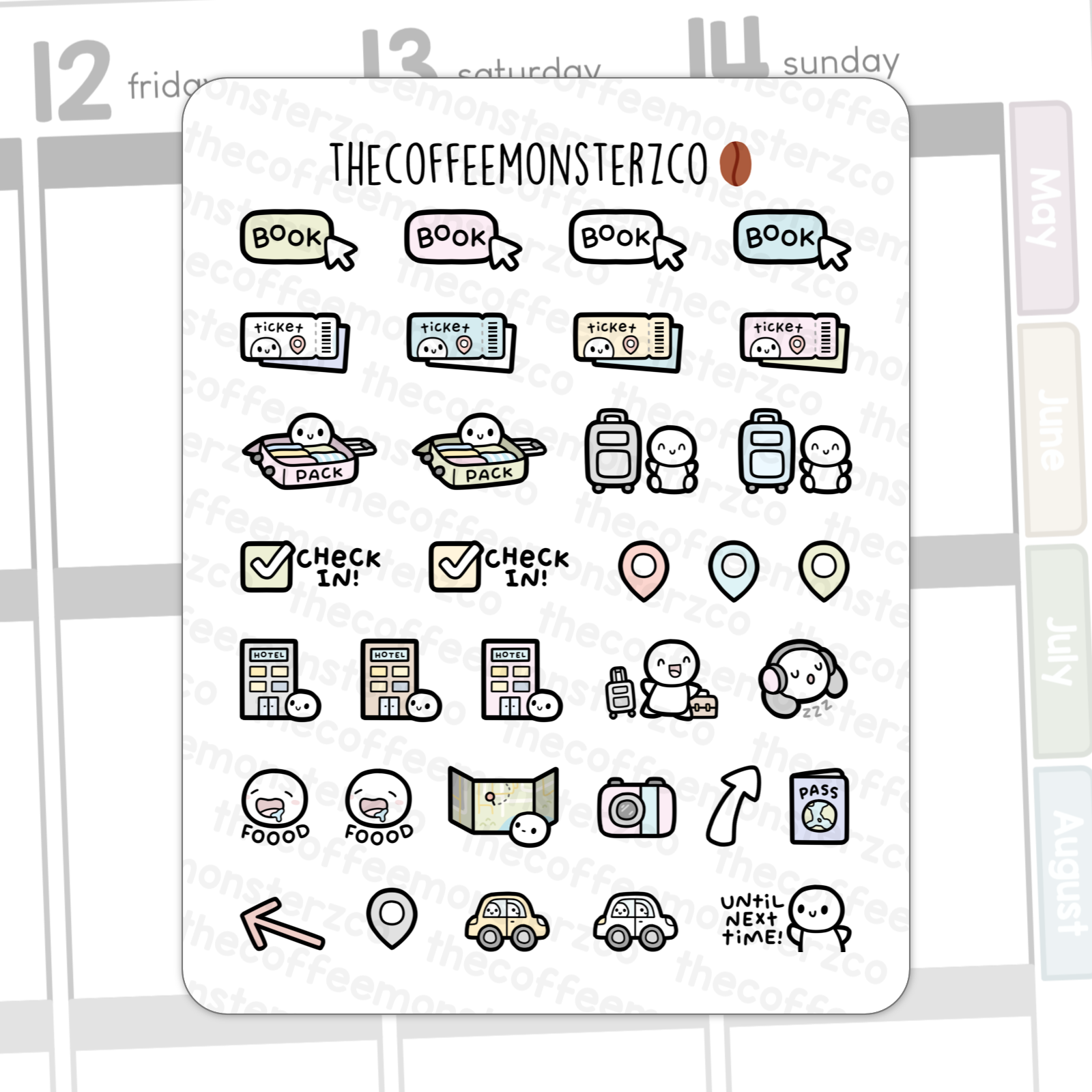 Travel Doodles 2.0