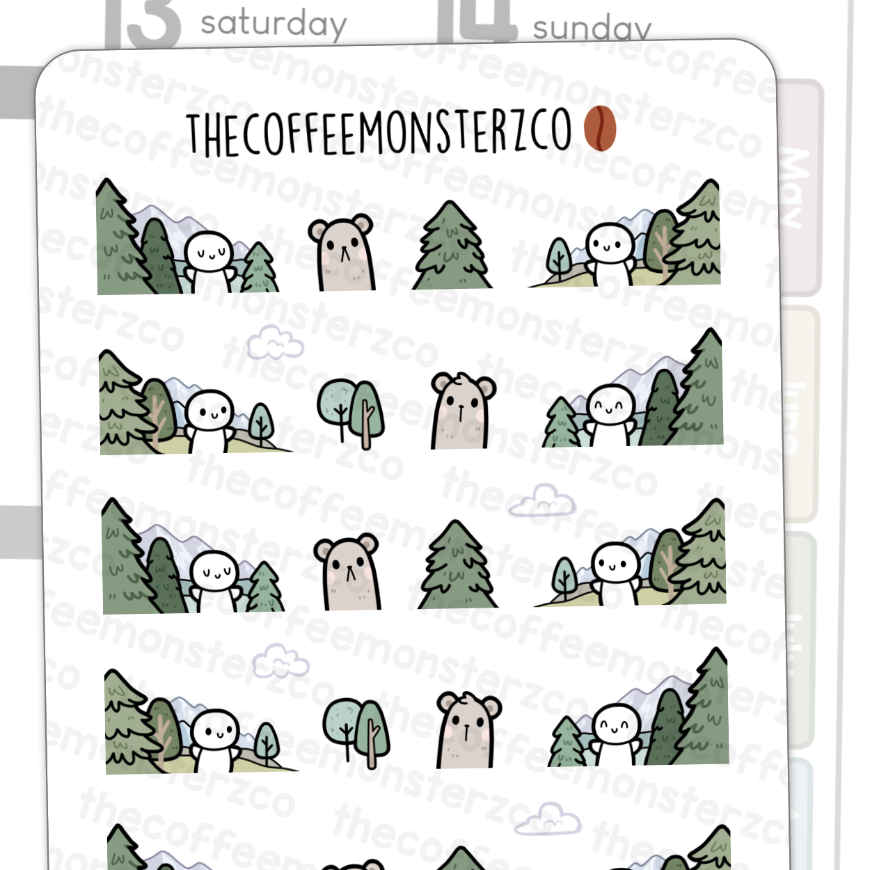 Evergreen Forest Corner