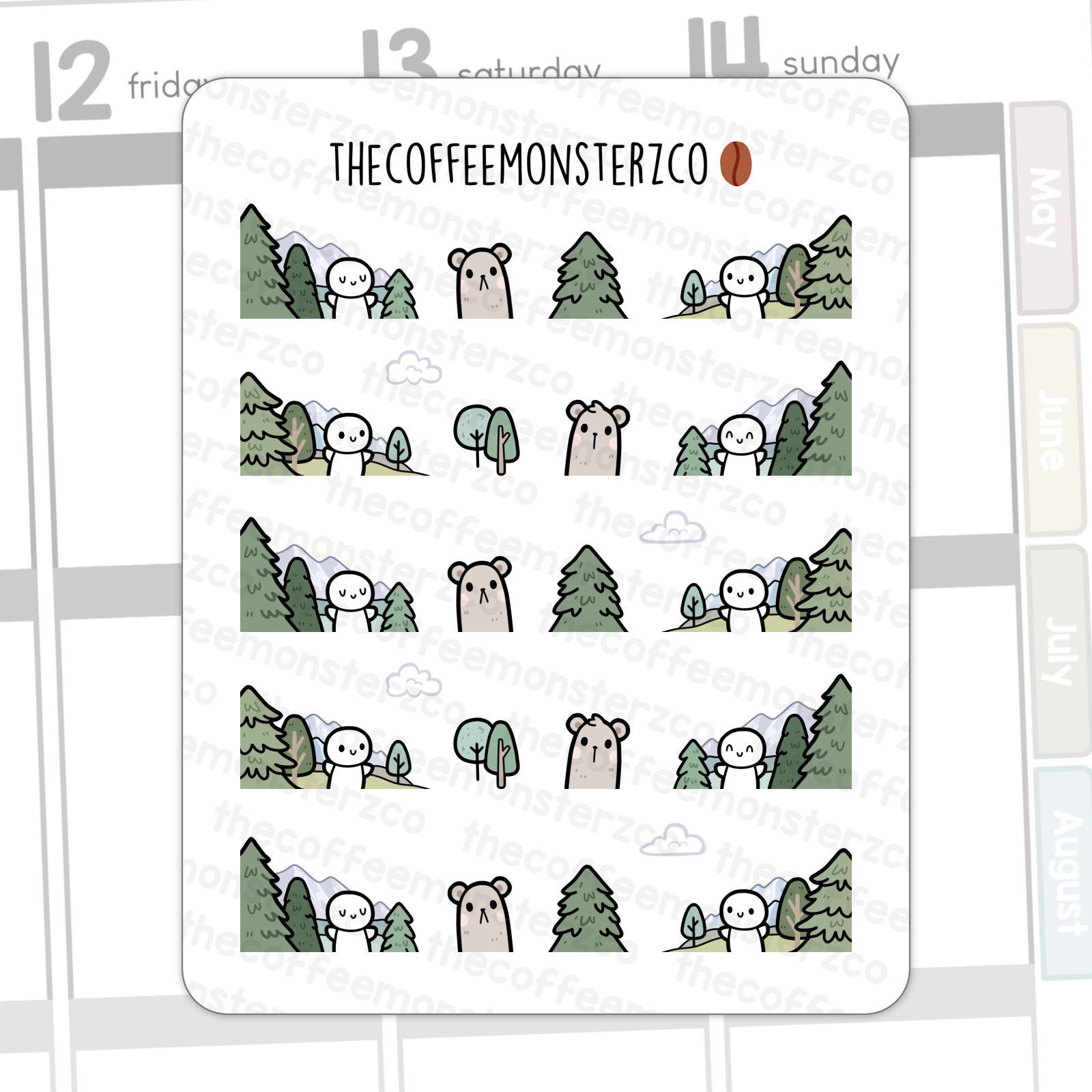 Evergreen Forest Corner