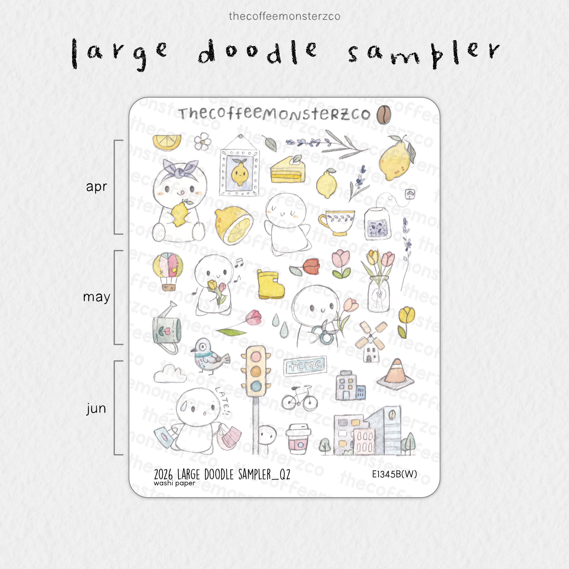 2026 Large Doodle Sampler