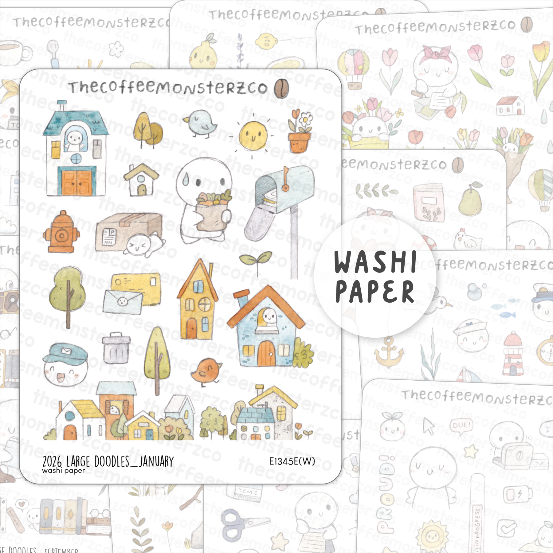 2026 Large Doodles – TheCoffeeMonsterzCo