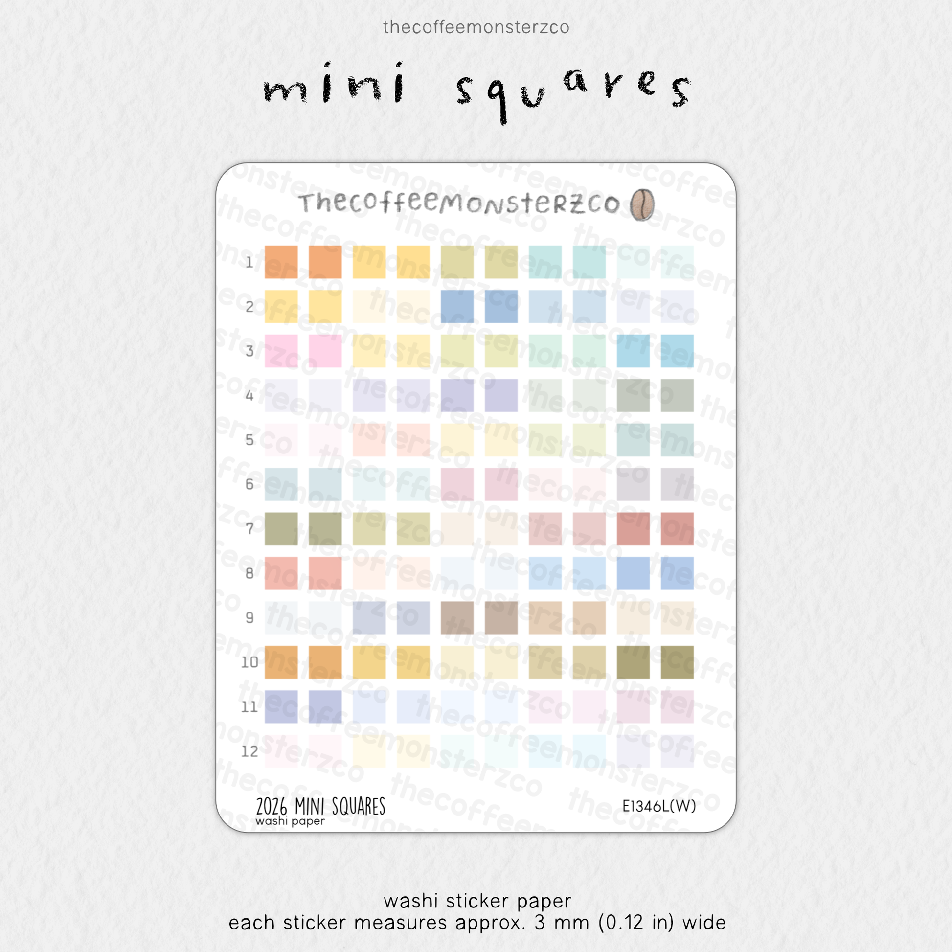 2026 Dots & Squares