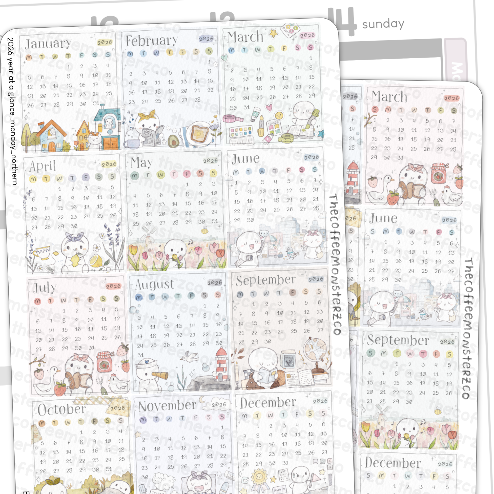 2026 Year At A Glance