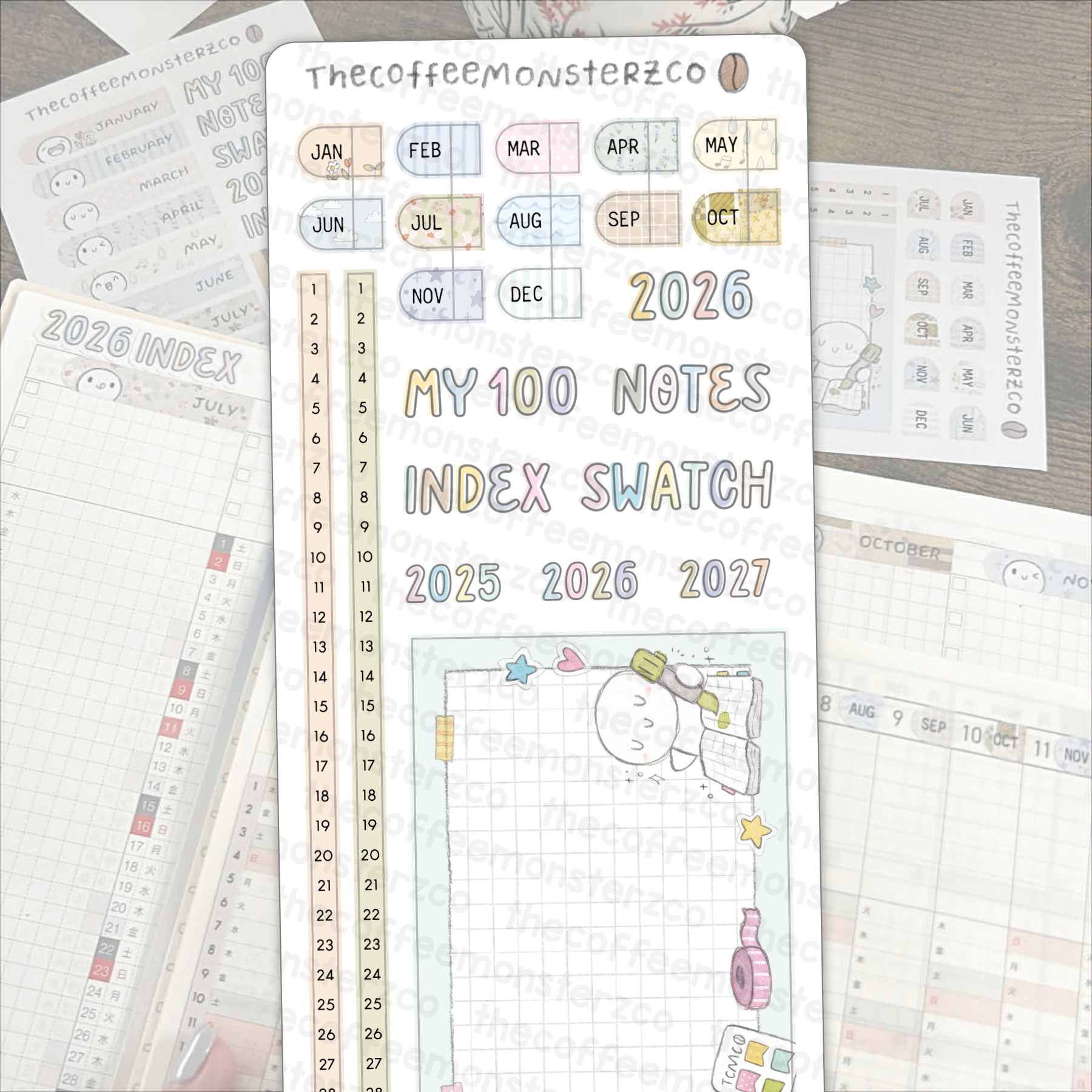 2026 Hobonichi Weeks Yearly Kit