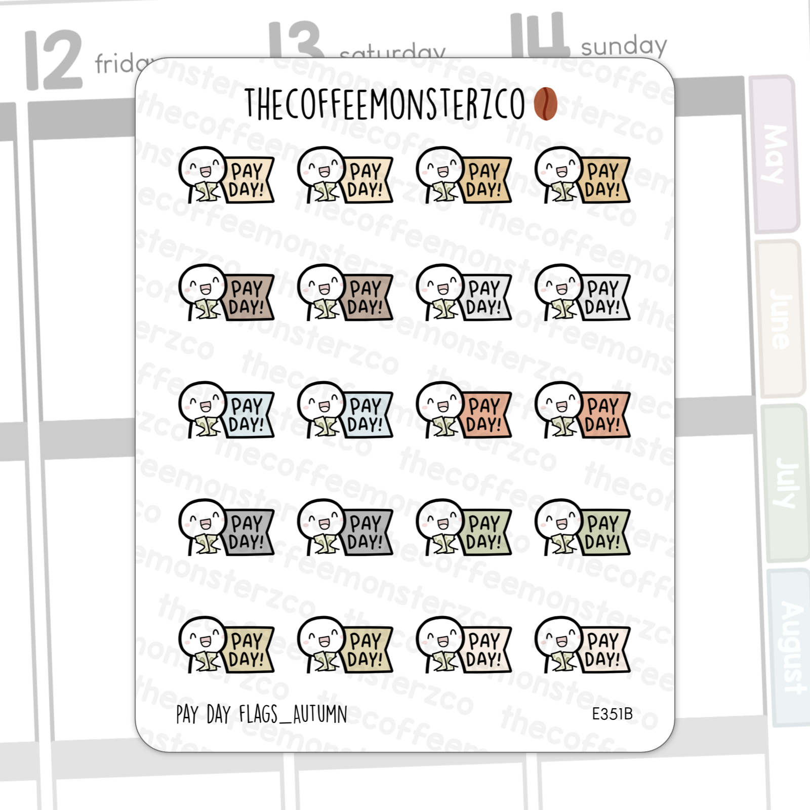 Pay Day Flag Emotis (REFORMAT)