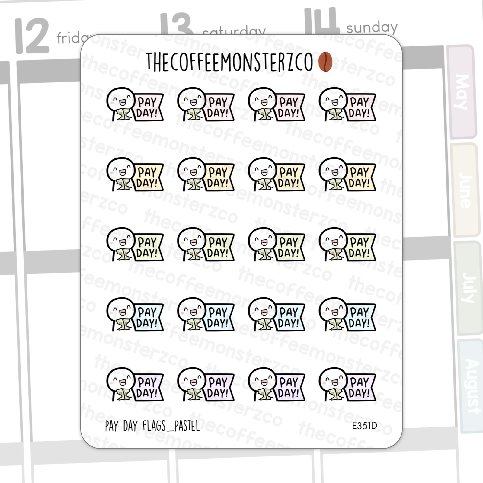 Pay Day Flag Emotis (REFORMAT)