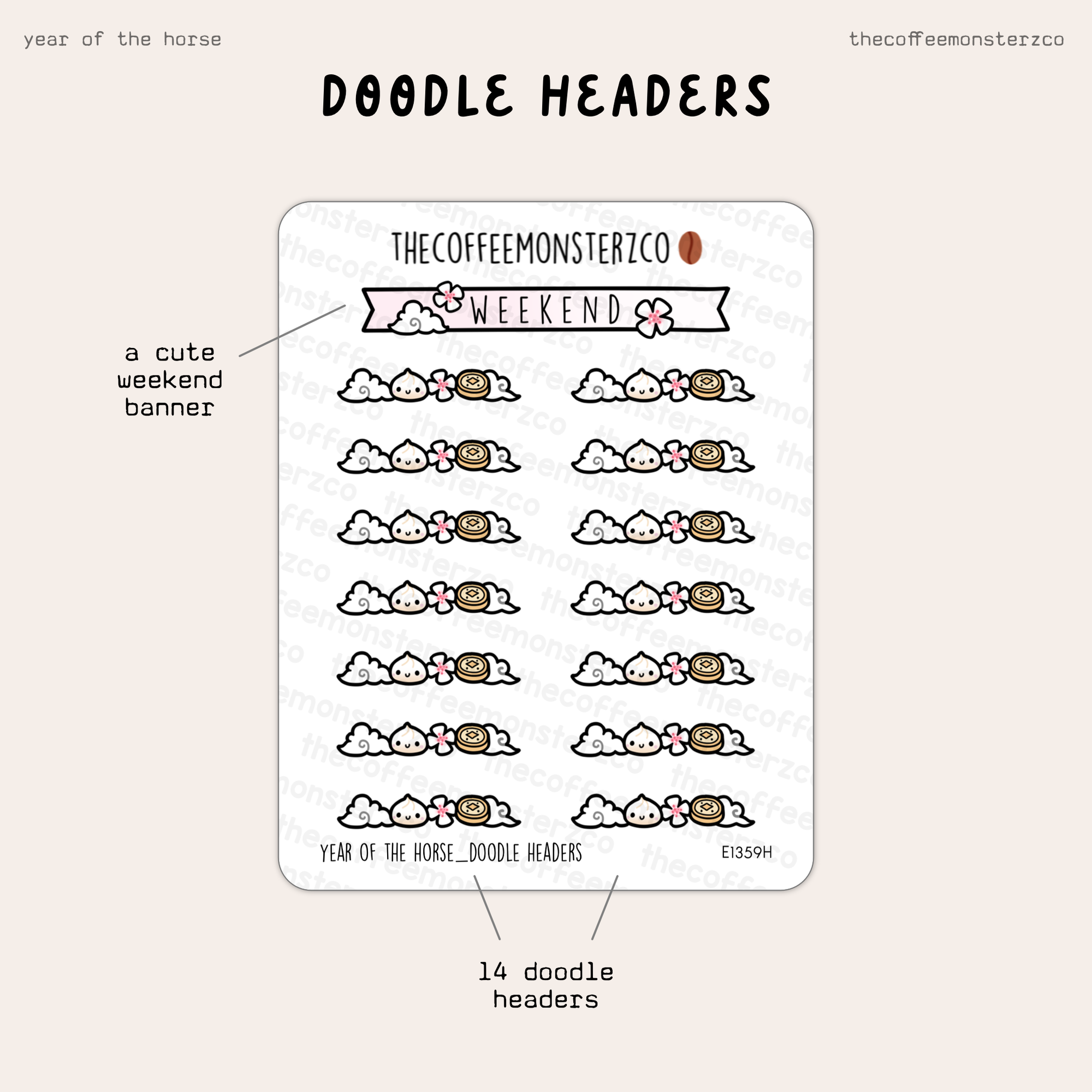 Year of the Horse - Kit Add-Ons