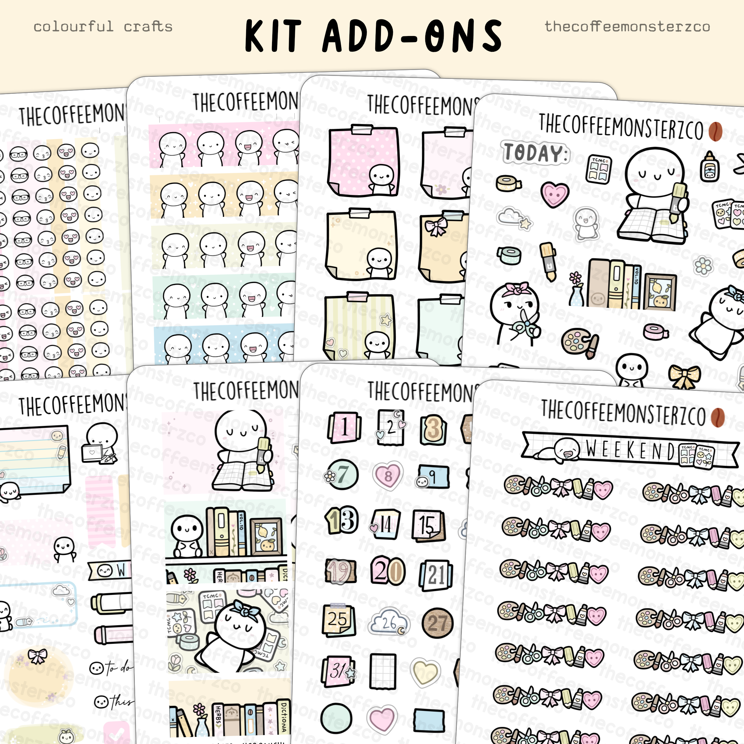 Colourful Crafts - Kit Add-Ons