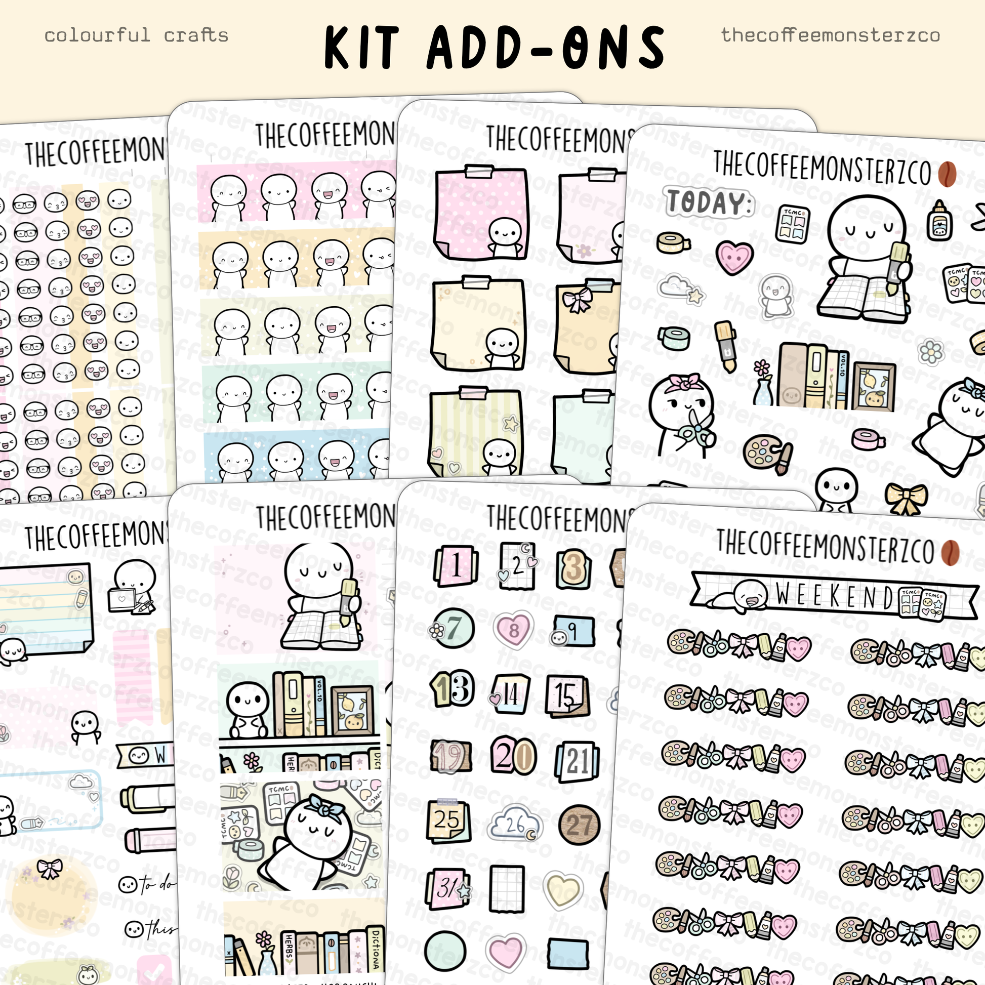 Colourful Crafts - Kit Add-Ons