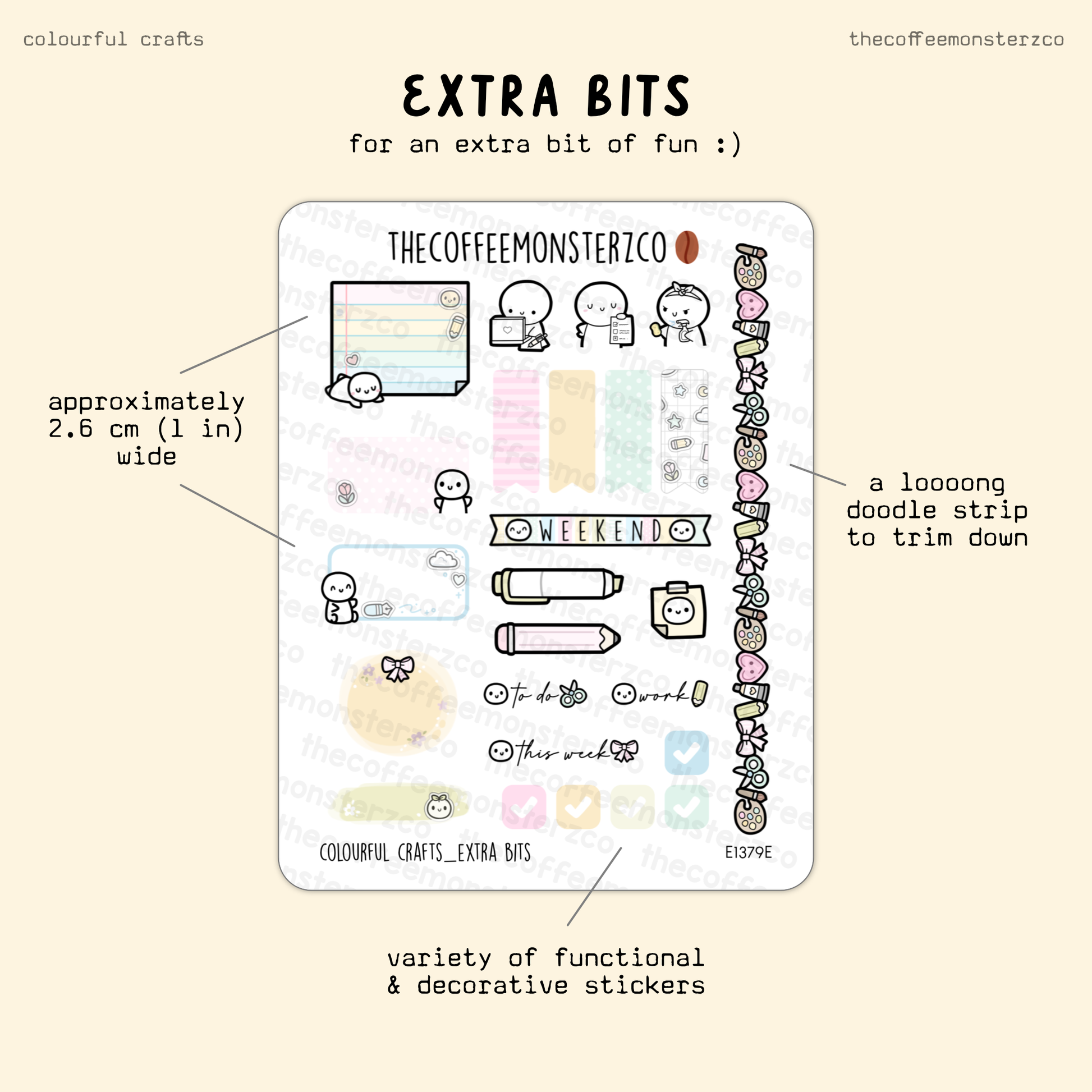 Colourful Crafts - Kit Add-Ons