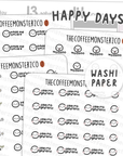 Bean Sampler Full Sheets - Happy Days
