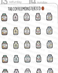 Vitamin Bottle Doodles
