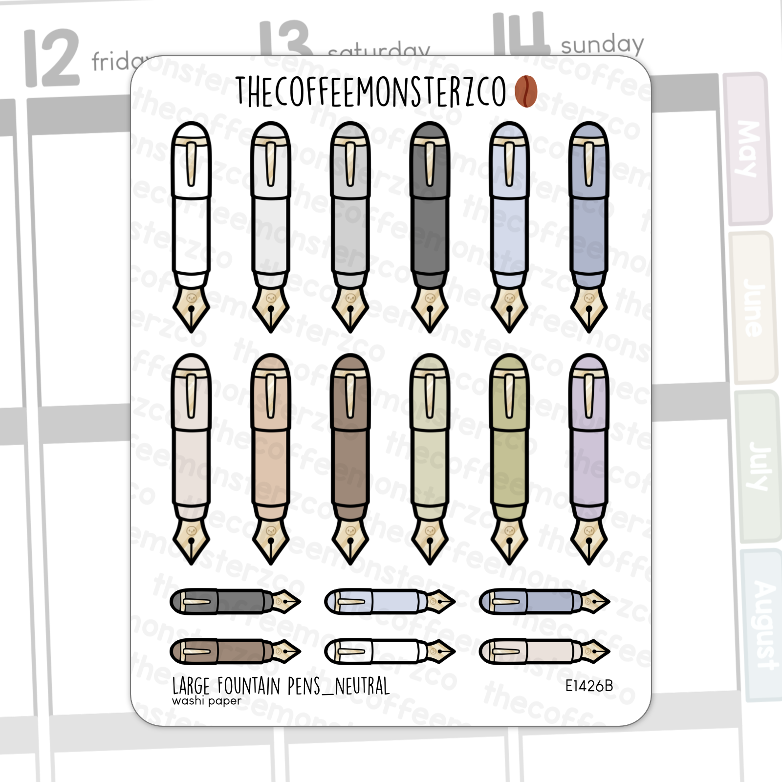 Large Fountain Pens