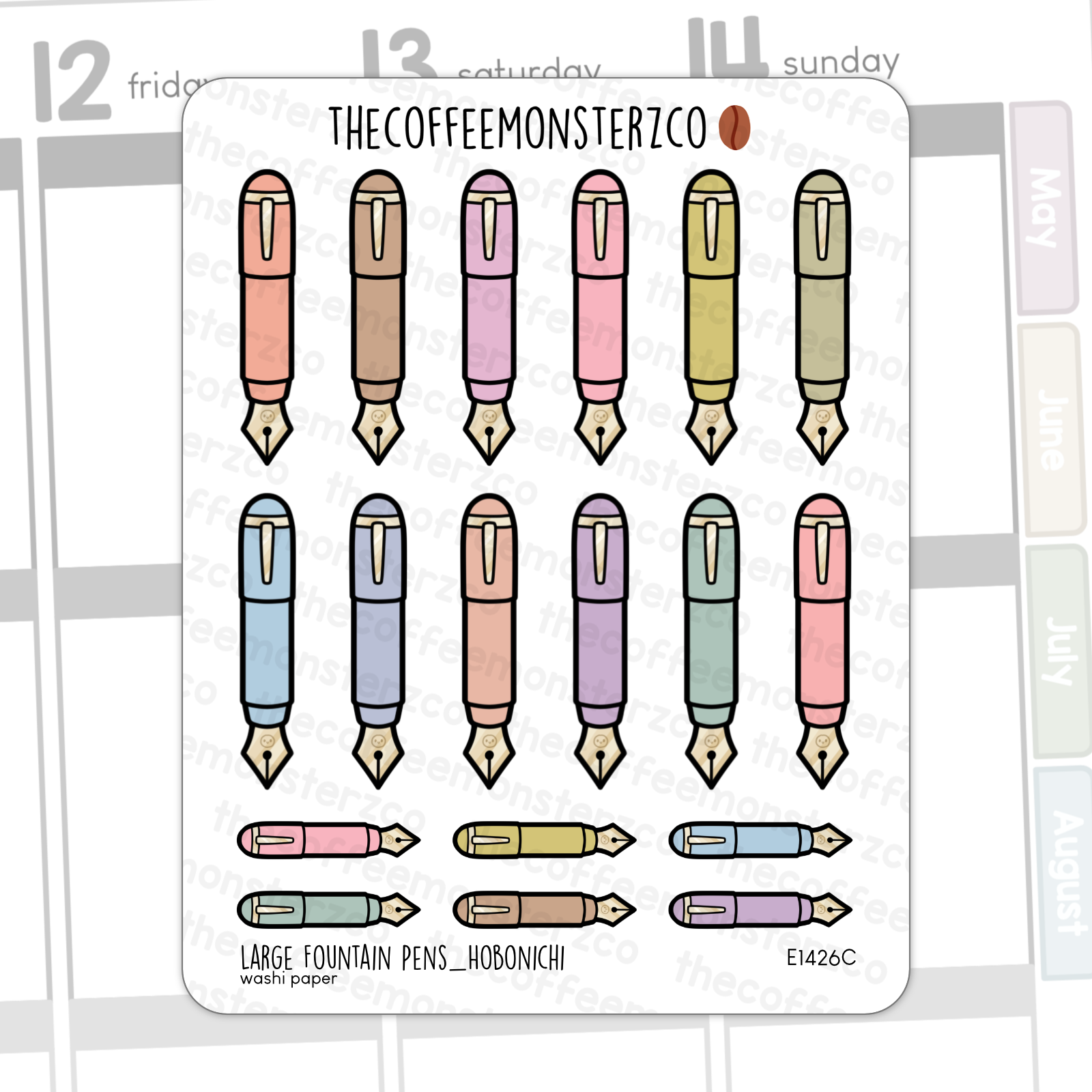Large Fountain Pens