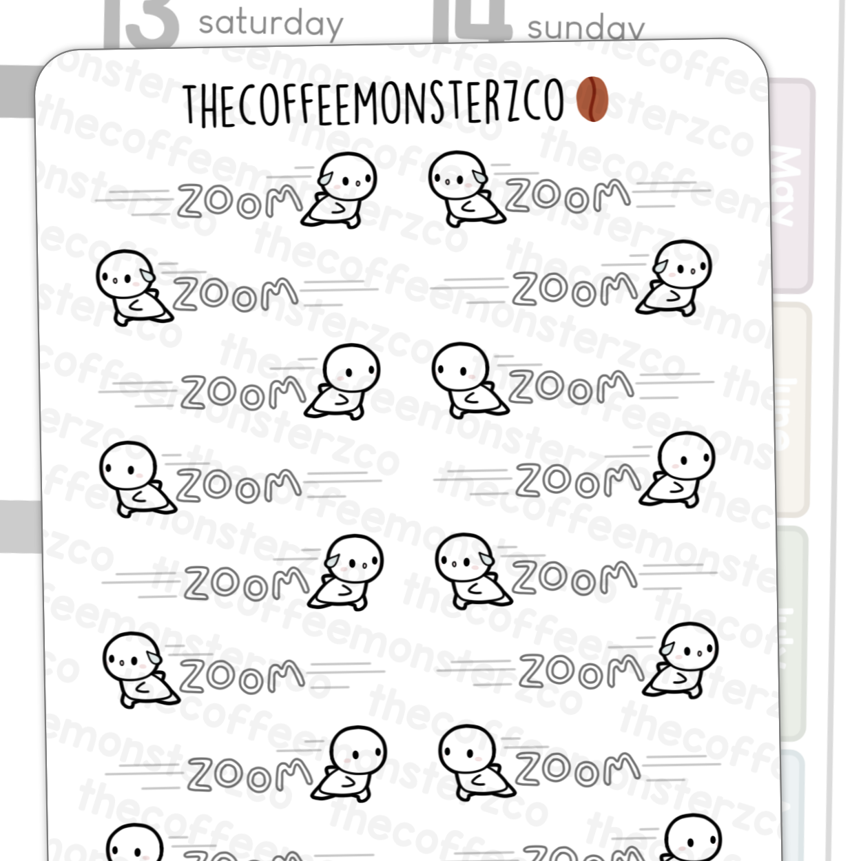 Zooming Emotis
