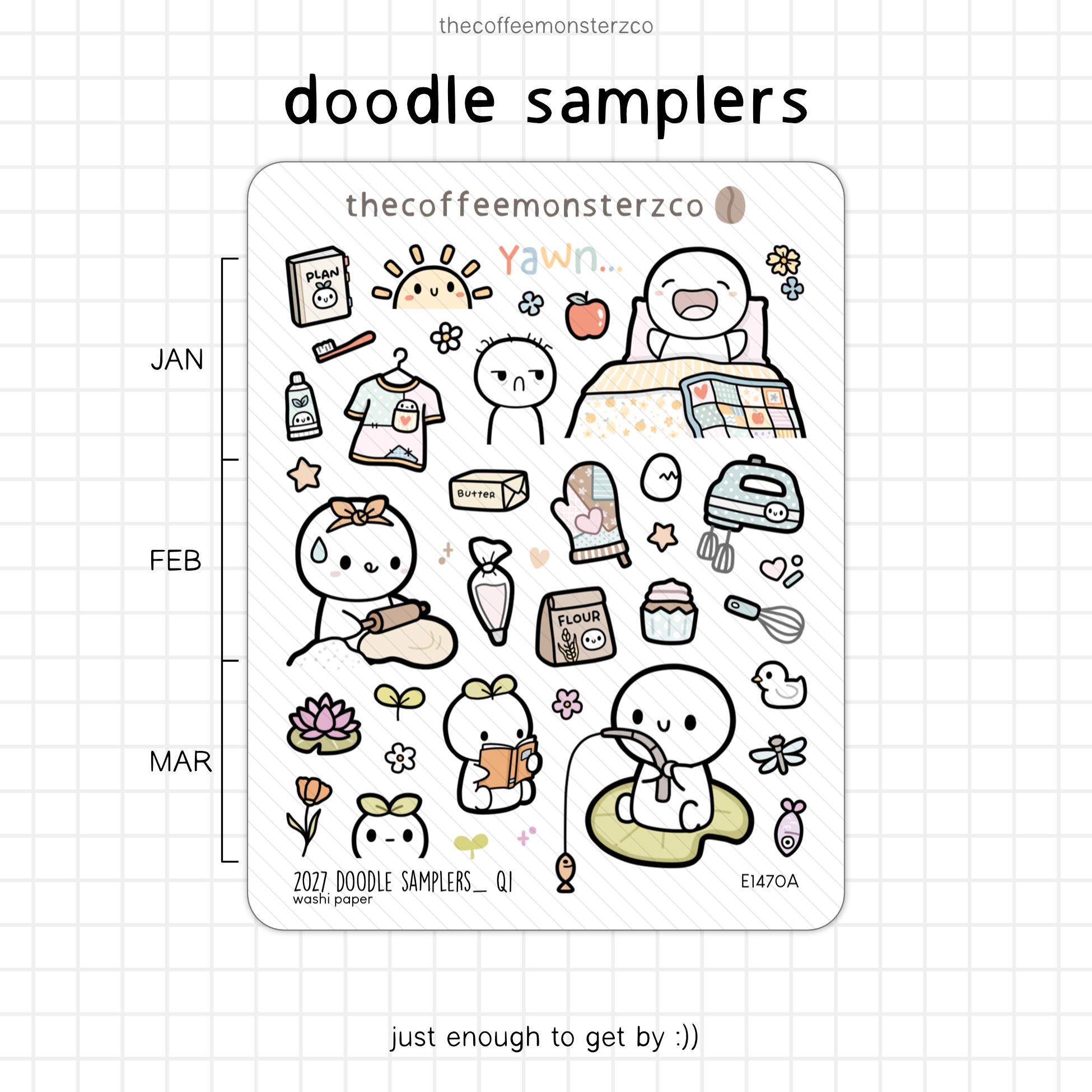 2027 Large Doodle Sampler