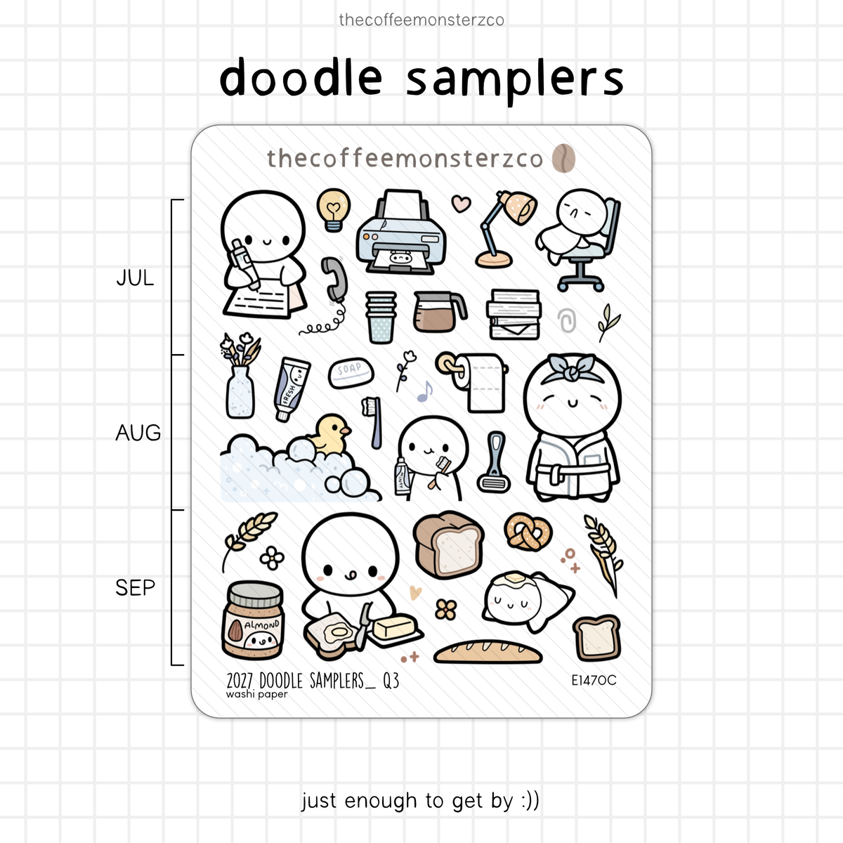 2027 Large Doodle Sampler