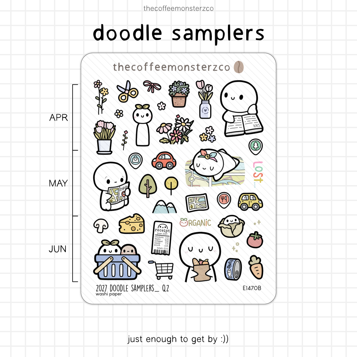 2027 Large Doodle Sampler