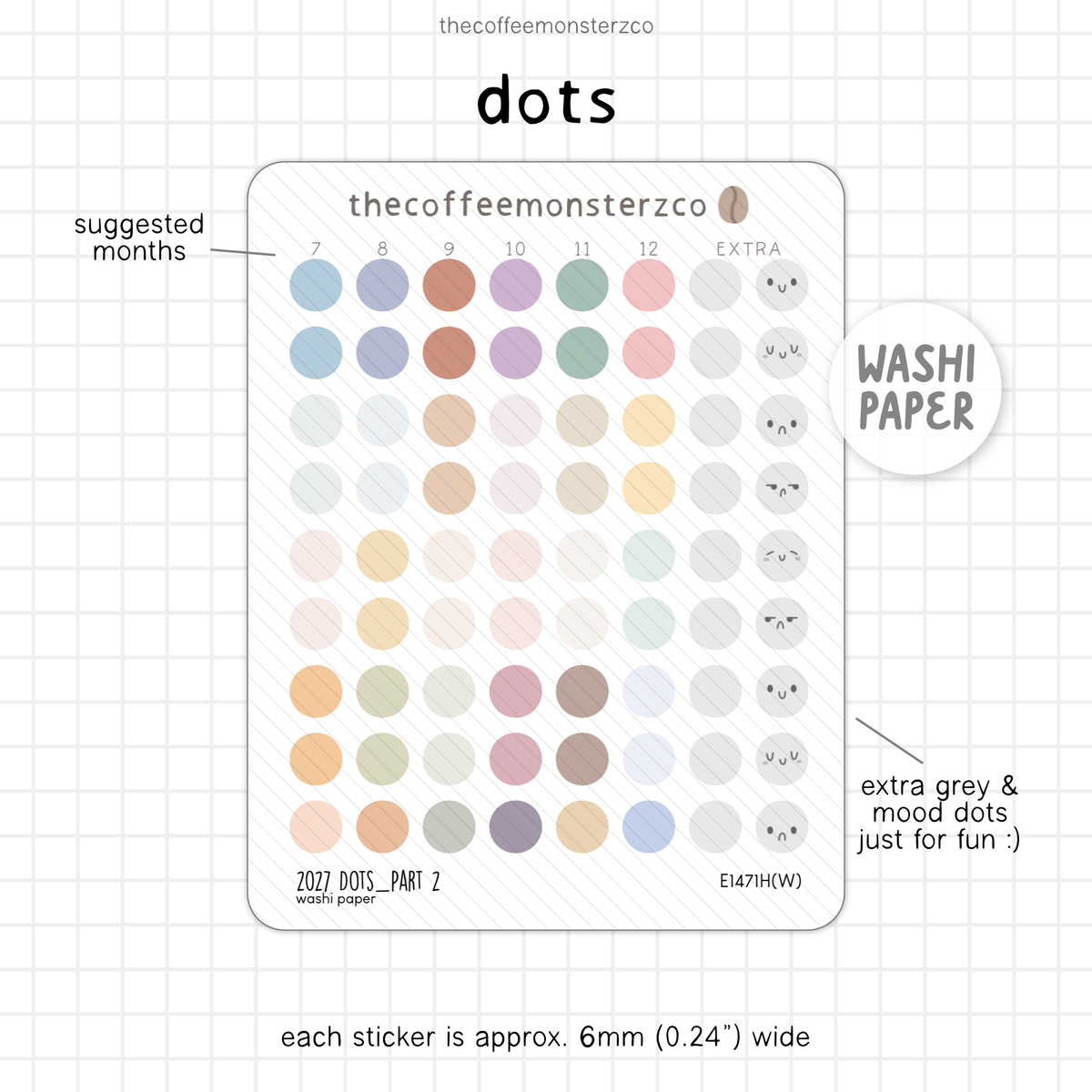 2027 Dots & Squares