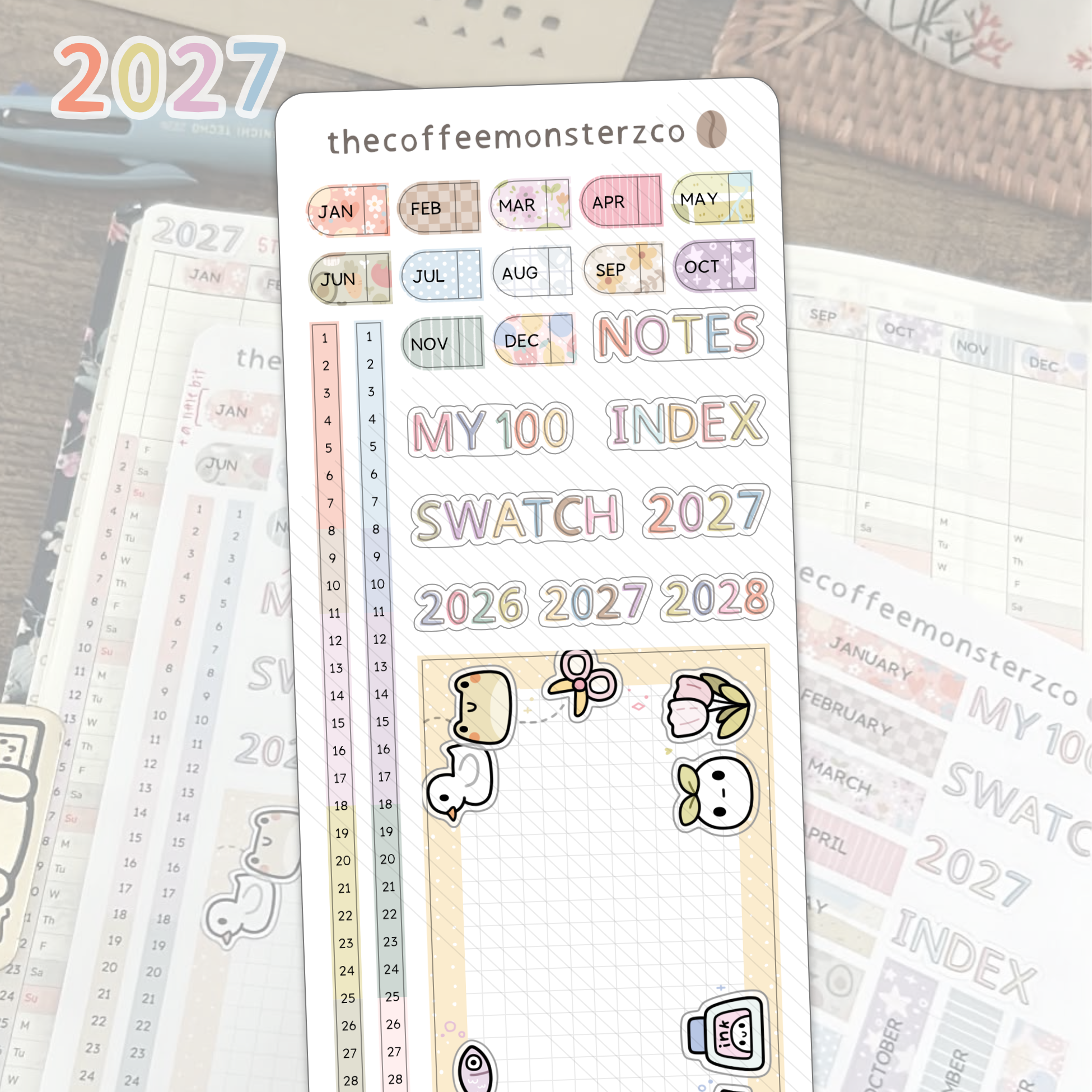 2027 Hobonichi Weeks Yearly Kit