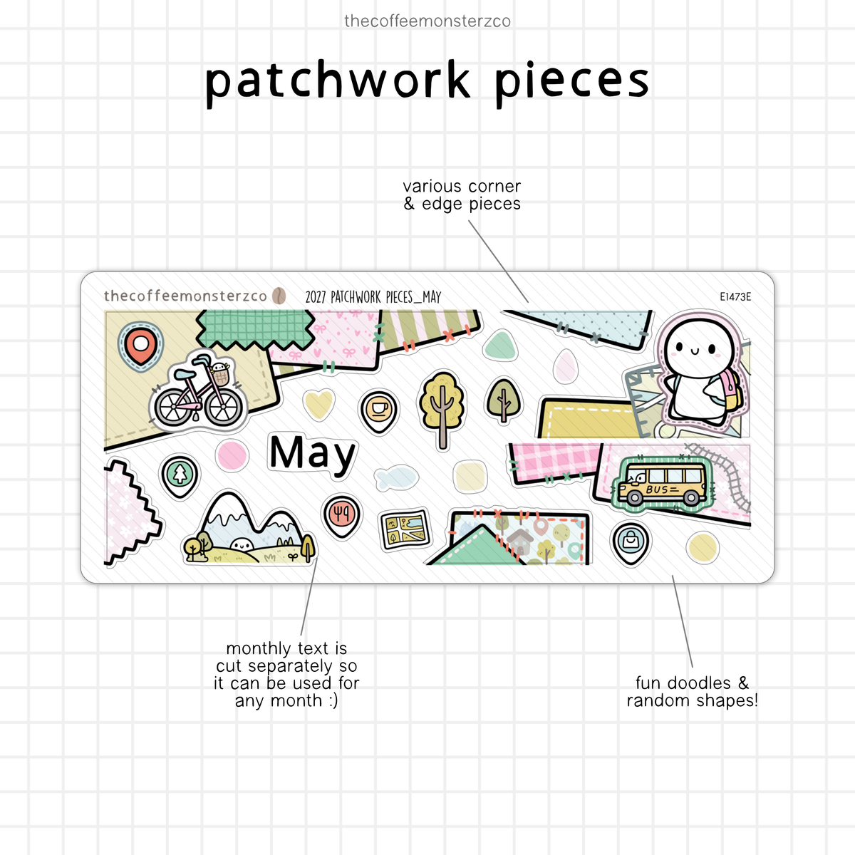 2027 Patchwork Pieces