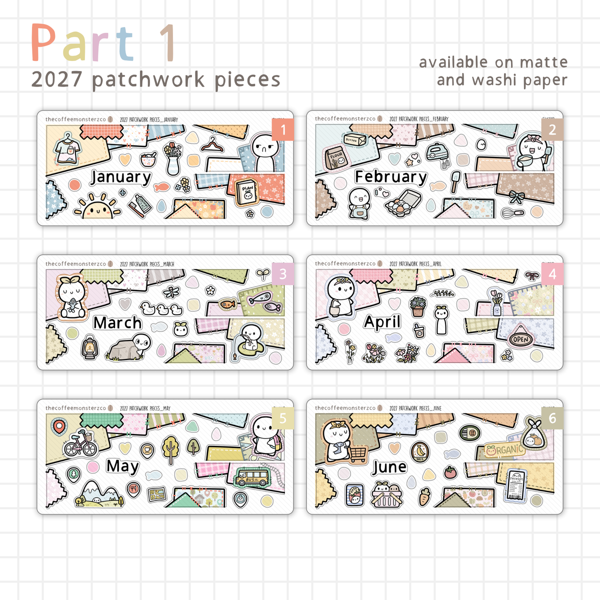 2027 Patchwork Pieces