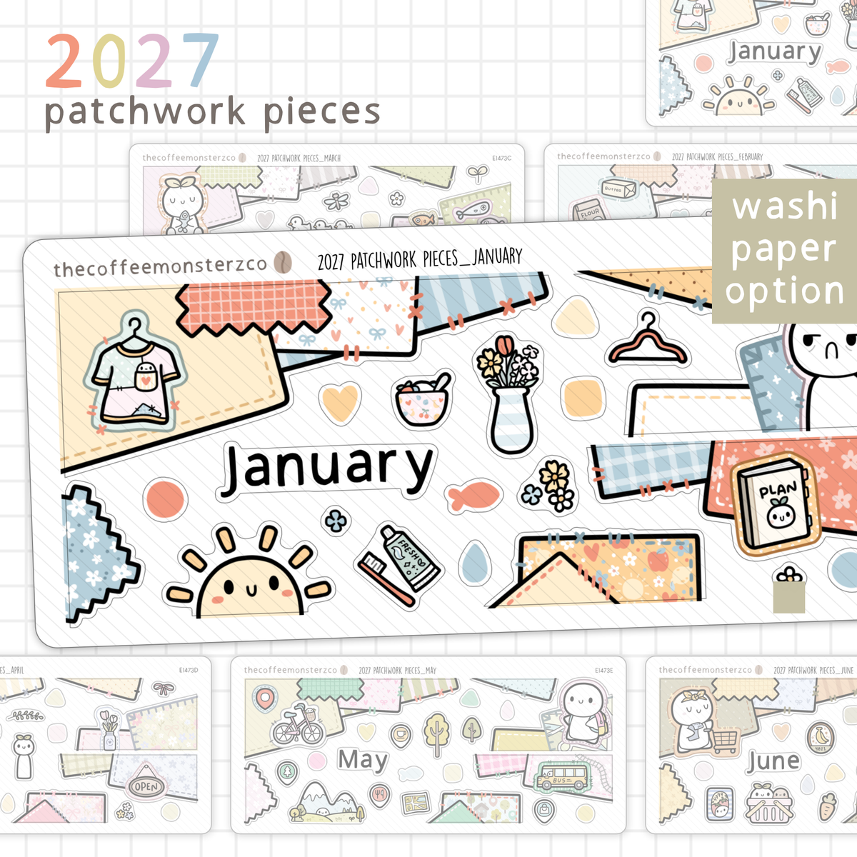 2027 Patchwork Pieces