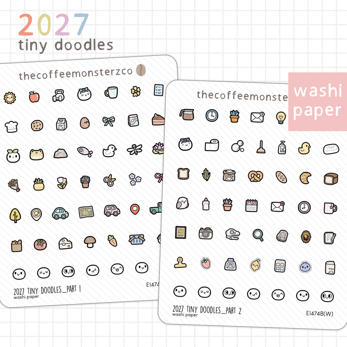 2027 Tiny Doodles
