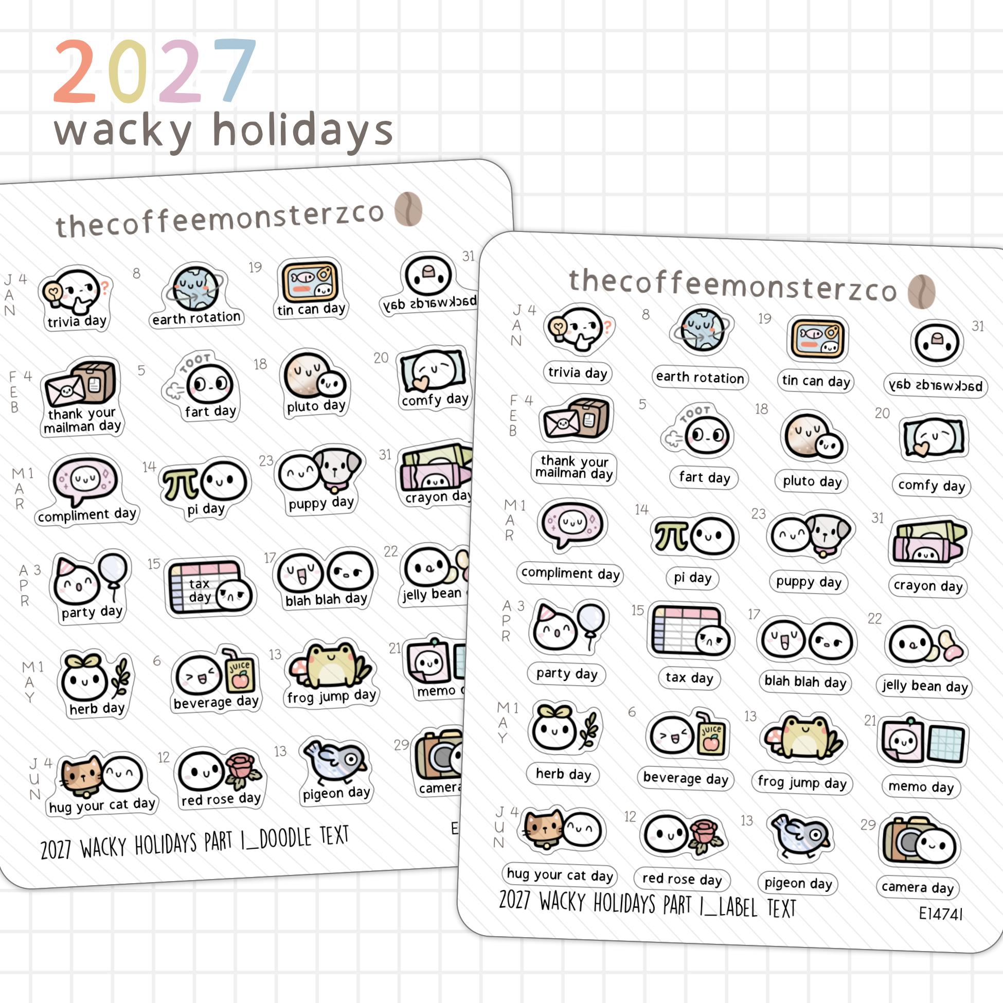 2027 Wacky Holidays