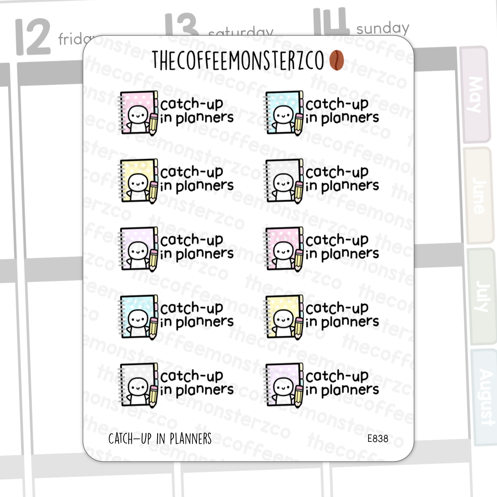 Catch Up In Planners