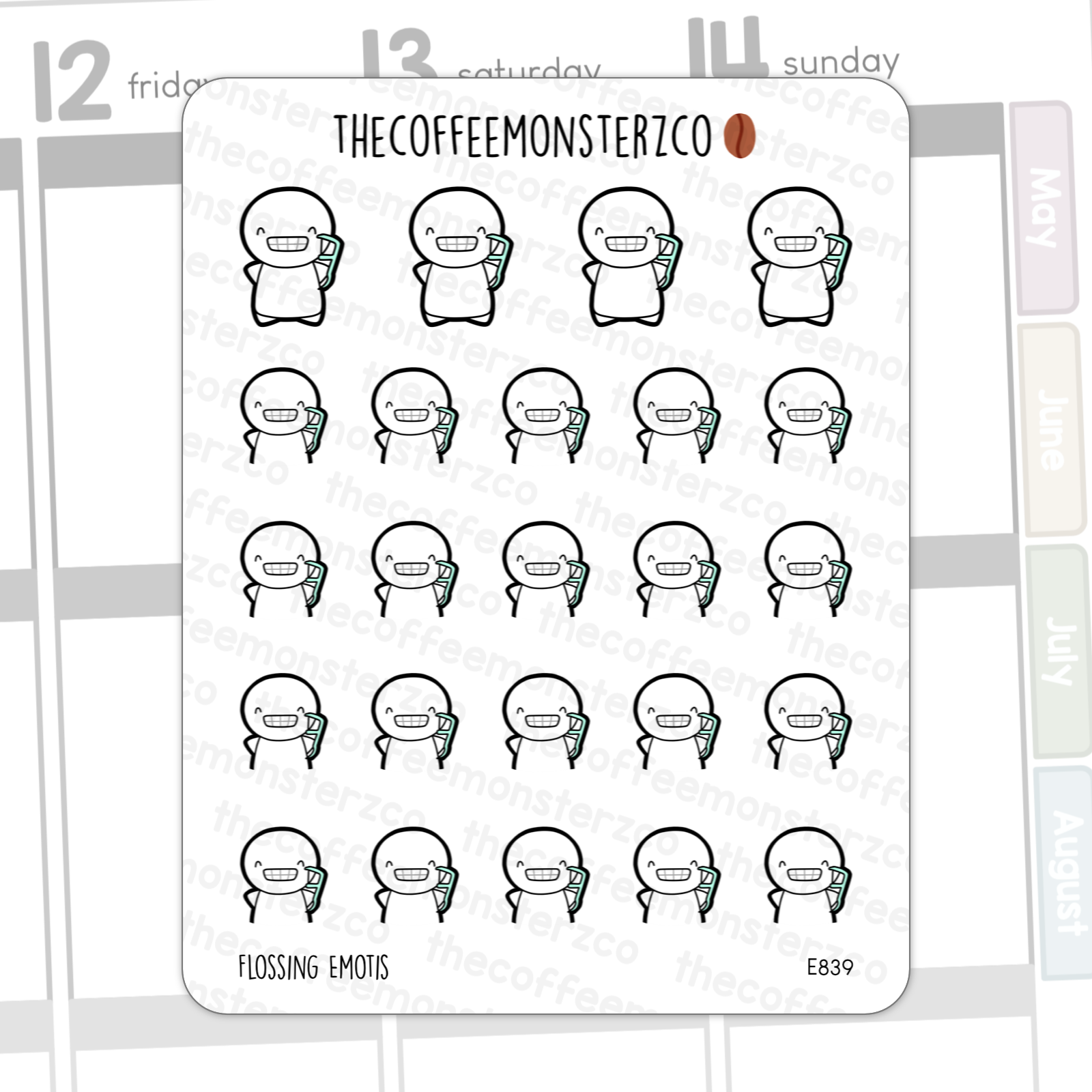 Dental Care Emotis