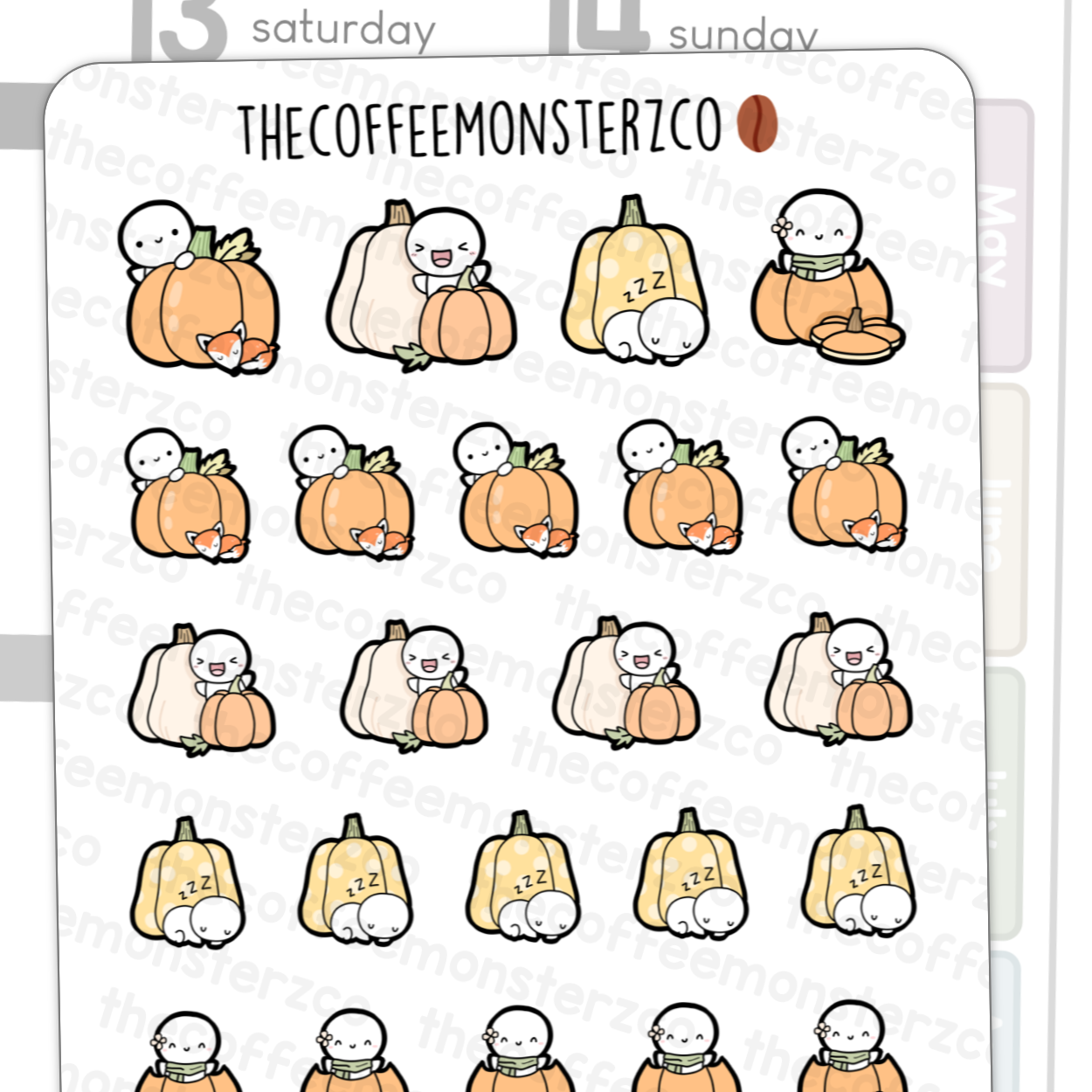 Pumpkin Emotis