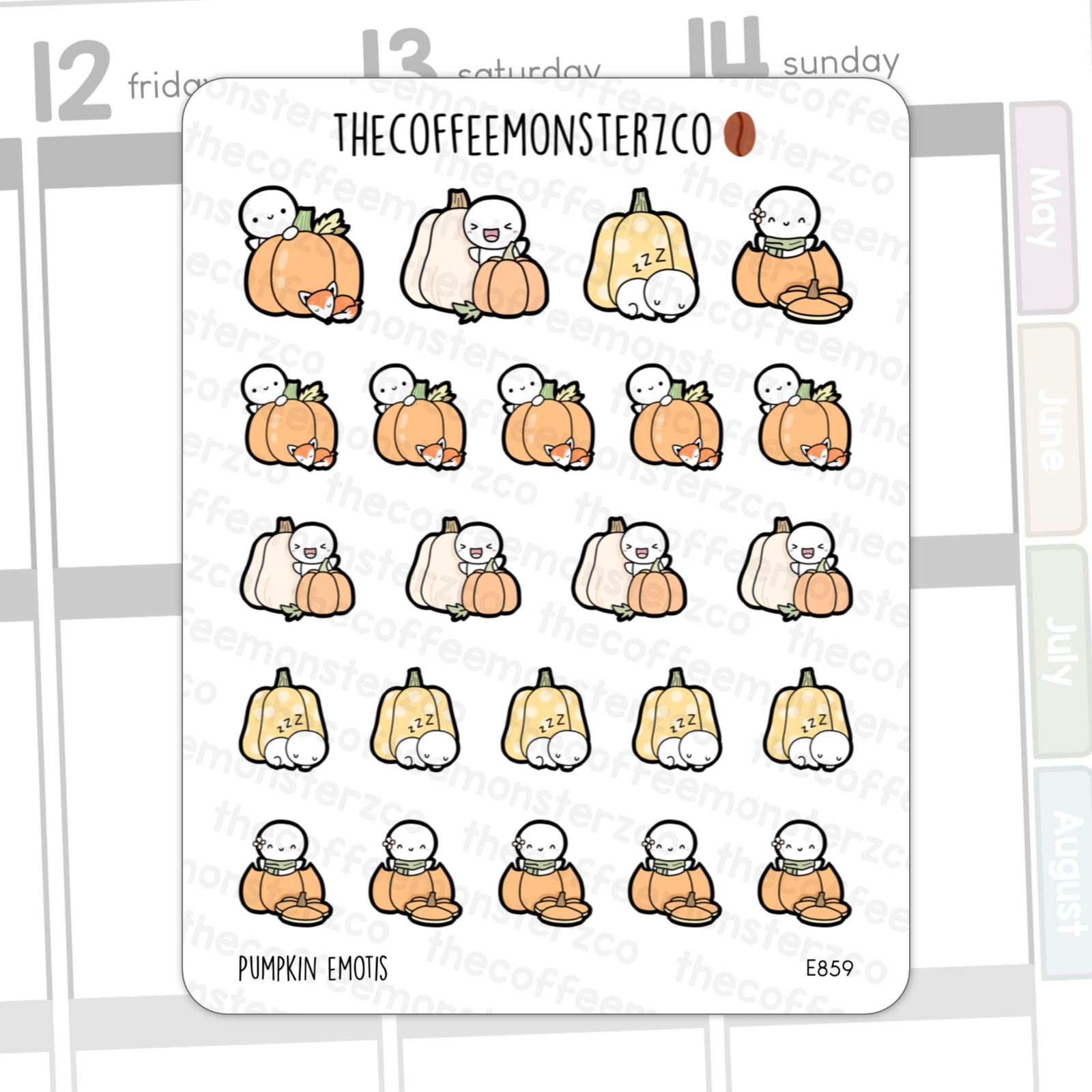 Pumpkin Emotis