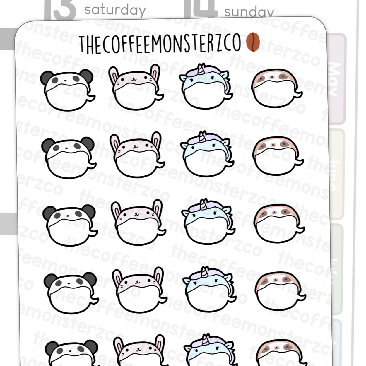 Animal Onesie Speech Bubbles