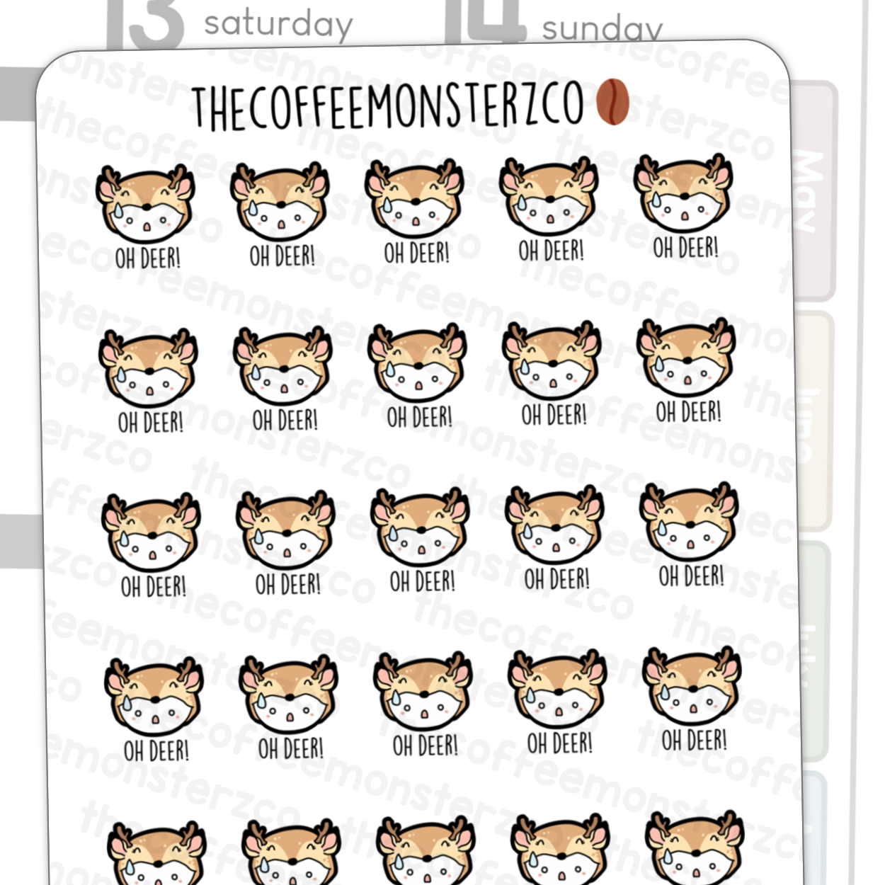Oh Deer Emotis